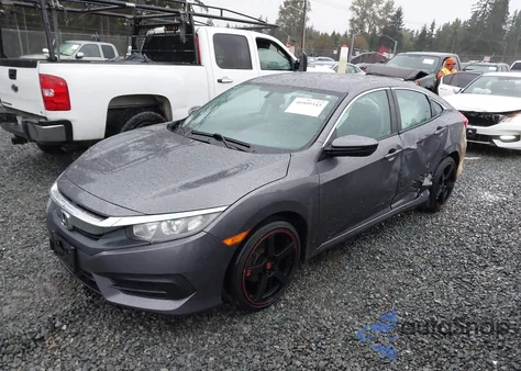 2017 Honda Civic Lx из США, поврежденный, VIN 19XFC2F58HE212292